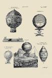 Hot-Air Balloons, 1783-84-Andrew Bell-Framed Giclee Print