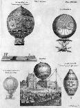 Hot-Air Balloons, 1783-84-Andrew Bell-Framed Giclee Print