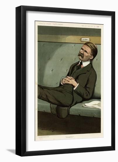 Andrew Bonar Law, Politician-Alick P.f. Ritchie-Framed Art Print