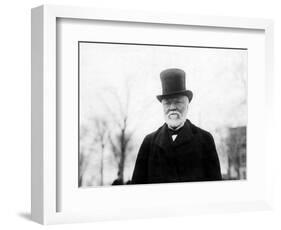 Andrew Carnegie, 1912-null-Framed Art Print