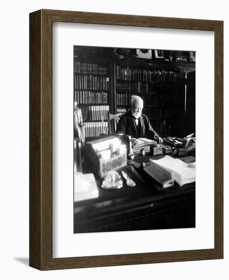 Andrew Carnegie, April 5, 1913-null-Framed Art Print