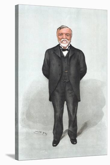 Andrew Carnegie, Scottish-Born American Philanthropist and Industrialist, 1903-Spy-Stretched Canvas