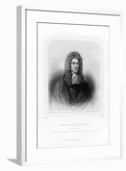 Andrew Fletcher of Saltoun, Scottish Writer, Politician and Patriot-S Freeman-Framed Giclee Print