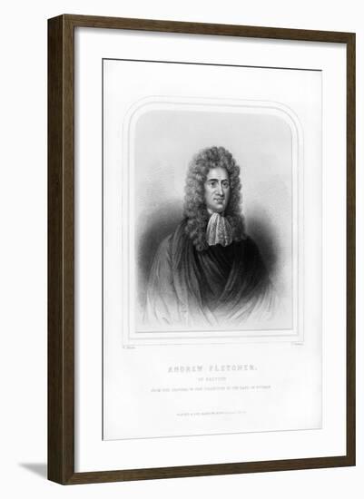 Andrew Fletcher of Saltoun, Scottish Writer, Politician and Patriot-S Freeman-Framed Giclee Print