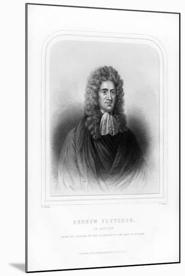 Andrew Fletcher of Saltoun, Scottish Writer, Politician and Patriot-S Freeman-Mounted Giclee Print