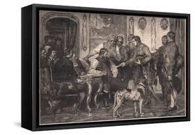 Andrew Hofer Appointed Governor of the Tyrol Ad 1809-Franz Von Defregger-Framed Stretched Canvas