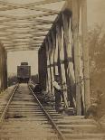 Military Railroad Operations in Northern Virginia, c.1862-Andrew J^ Johnson-Stretched Canvas