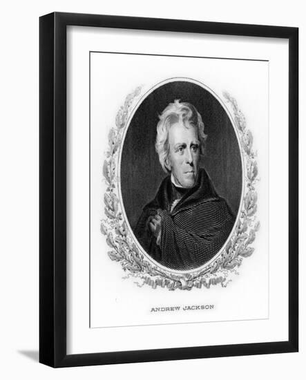 Andrew Jackson 7th American President-null-Framed Photographic Print