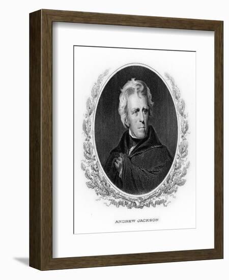 Andrew Jackson 7th American President-null-Framed Photographic Print