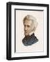 Andrew Jackson 7th President of the United States-null-Framed Art Print