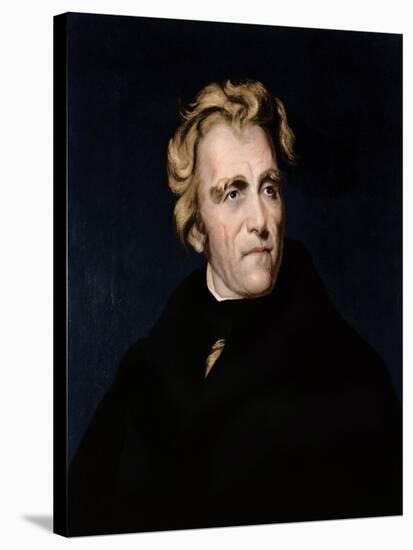 Andrew Jackson, 7th U.S. President-Science Source-Stretched Canvas