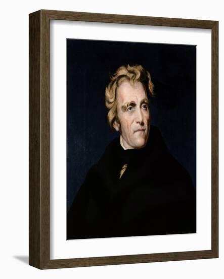 Andrew Jackson, 7th U.S. President-Science Source-Framed Giclee Print