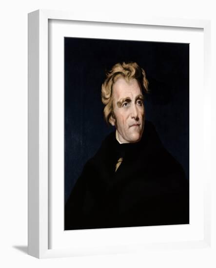 Andrew Jackson, 7th U.S. President-Science Source-Framed Giclee Print