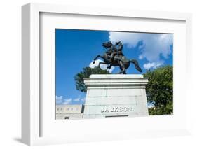 Andrew Jackson Memorial at the State Capitol in Nashville-Michael Runkel-Framed Photographic Print