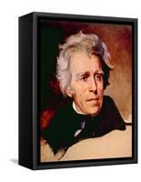 Andrew Jackson, Portrait by Thomas Sully, 1829-null-Framed Stretched Canvas