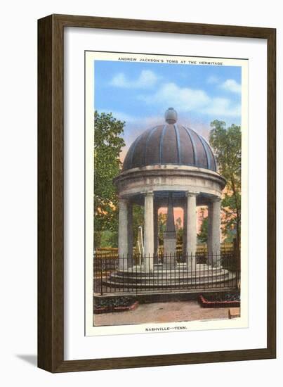 Andrew Jackson's Tomb, Nashville, Tennessee-null-Framed Art Print