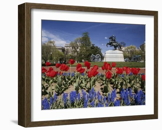 Andrew Jackson Statue, Washington, D.C., USA-null-Framed Photographic Print