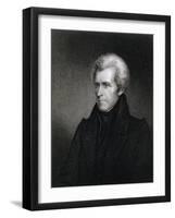 Andrew Jackson-James Barton Longacre-Framed Giclee Print