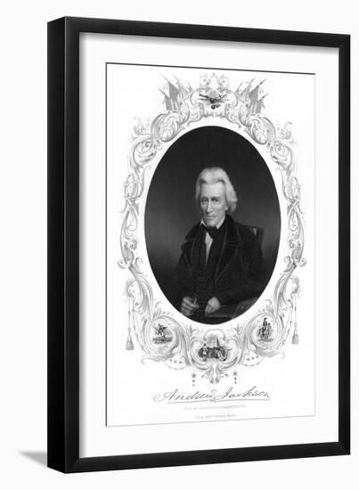 Andrew Jackson-null-Framed Art Print