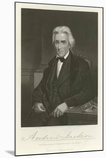 Andrew Jackson-Alonzo Chappel-Mounted Giclee Print