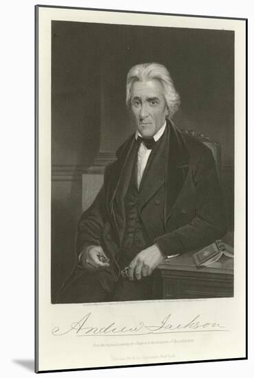 Andrew Jackson-Alonzo Chappel-Mounted Giclee Print