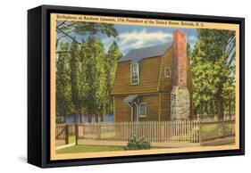 Andrew Johnson Birthplace, Raleigh, North Carolina-null-Framed Stretched Canvas