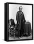 Andrew Johnson Full-Length Portrait, Civil War-Lantern Press-Framed Stretched Canvas