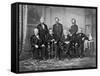 Andrew Johnson's Impeachment Committee-null-Framed Stretched Canvas