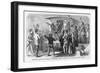 Andrew Johnson Speaking from a Train-null-Framed Giclee Print