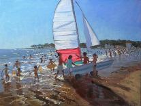 Sailboat, Palais Sur Mer, 2008-Andrew Macara-Giclee Print