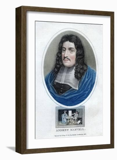 Andrew Marvell, English Metaphysical Poet, 1815-R Page-Framed Giclee Print
