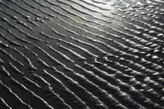 Sand Patterns - Abstract tidal patterns in sand from retreating tide - Lincolnshire, England-Andrew Parkinson-Photographic Print