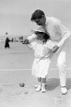 Diabolo, Learning with Papa, c.1900-Andrew Pitcairn-knowles-Giclee Print