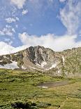 A Lone Backpacker Descends the Trail to Devil's Thumb Lake in the Indian Peaks Wilderness, Colorado-Andrew R. Slaton-Framed Photographic Print