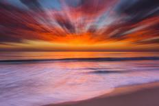 Sun Rays over the Pacific Ocean Near Sunset Cliffs in San Diego, Ca-Andrew Shoemaker-Photographic Print