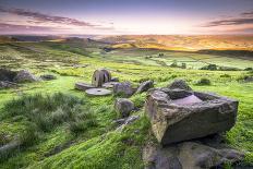 Winnats Pass Near Castleton in the Peak District National Park, Derbyshire, England-Andrew Sproule-Photographic Print