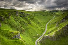 Winnats Pass Near Castleton in the Peak District National Park, Derbyshire, England-Andrew Sproule-Photographic Print