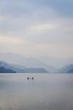 A Rowboat on Phewa Tal (Phewa Lake), Pokhara, Nepal, Asia-Andrew Taylor-Photographic Print