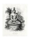 Siddhartha Gautama the Buddha, Statue of the Seated Buddha-Andrew Thom-Art Print