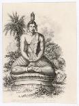 Cotoma Budha, Worshipped in Ceylon, Siam, China, 19th Century-Andrew Thom-Framed Stretched Canvas