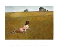 "Autumn Cornfield,"October 1, 1950-Andrew Wyeth-Giclee Print