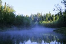 Morning Mist over River Negustyah-Andrey Zvoznikov-Photographic Print