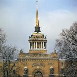 Admiralty Building in St Petersburg, 19th Century-Andreyan Zakharov-Photographic Print