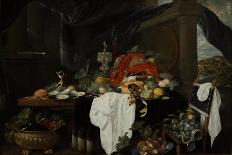 Pronk Still Life with Fruit, Oyters, and Lobsters, C. 1640-Andries Benedetti-Stretched Canvas