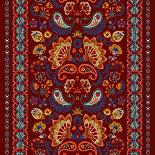 Indian Paisley Pattern-Andriy Lipkan-Art Print