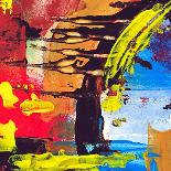 Abstract Background, Color Painted Graffiti-Andriy Zholudyev-Stretched Canvas