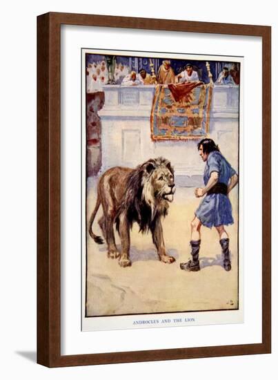 Androclus and the Lion, 1914-null-Framed Giclee Print