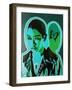 Android V Butterfly-Abstract Graffiti-Framed Giclee Print