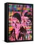Androids-Abstract Graffiti-Framed Stretched Canvas