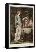 Andromache, Costume for "Andromache"-Philippe Chery-Framed Stretched Canvas